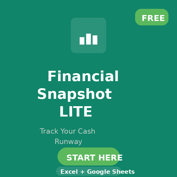 Startup Financial Lite - Runway Calculator (FREE)